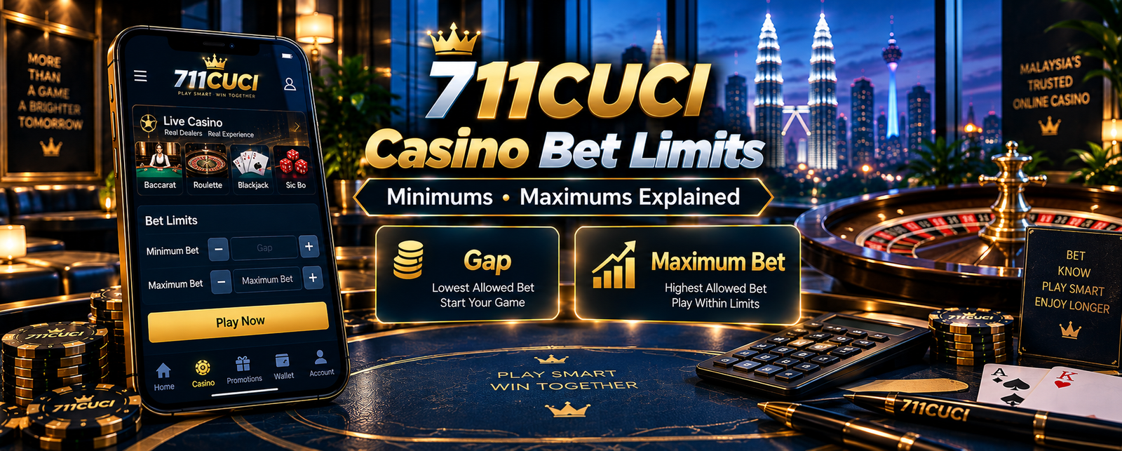 711CUCI Casino Bet Limits – Minimums and Maximums Explained