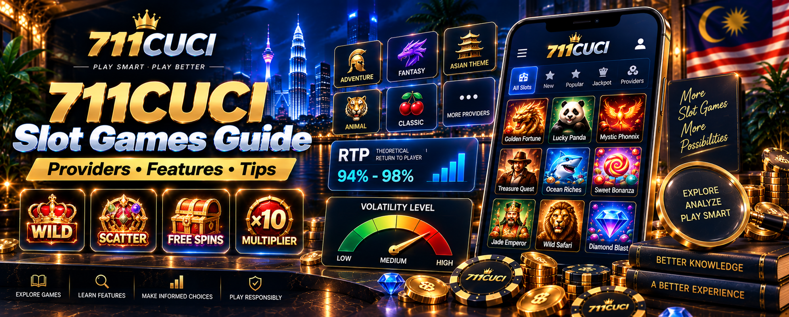 711CUCI Slot Games Guide – Providers, Features and Tips